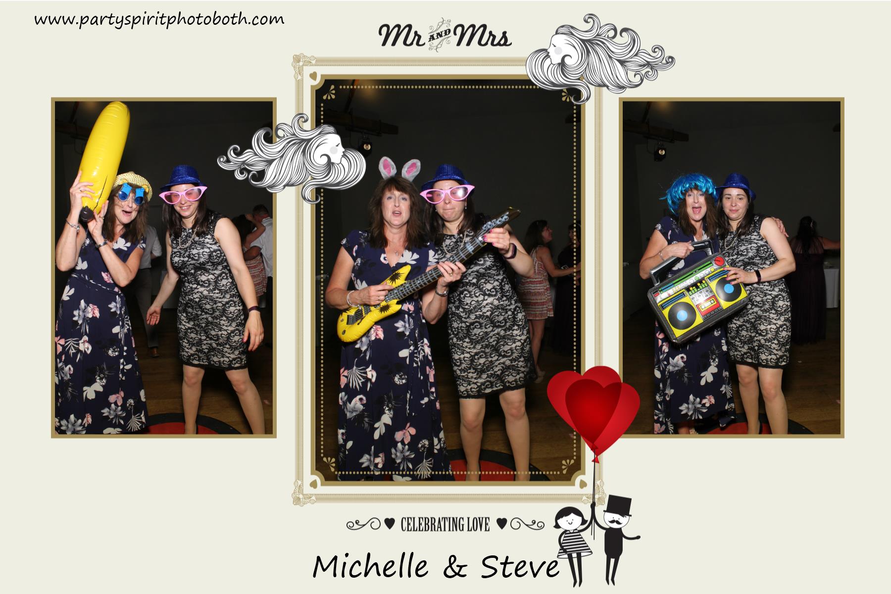 Michelle & Steve Wedding | View more photos from the event at gallery.partyspiritphotobooth.com/u/PartySpiritPhotoBooth/Michelle-Steve-Wedding